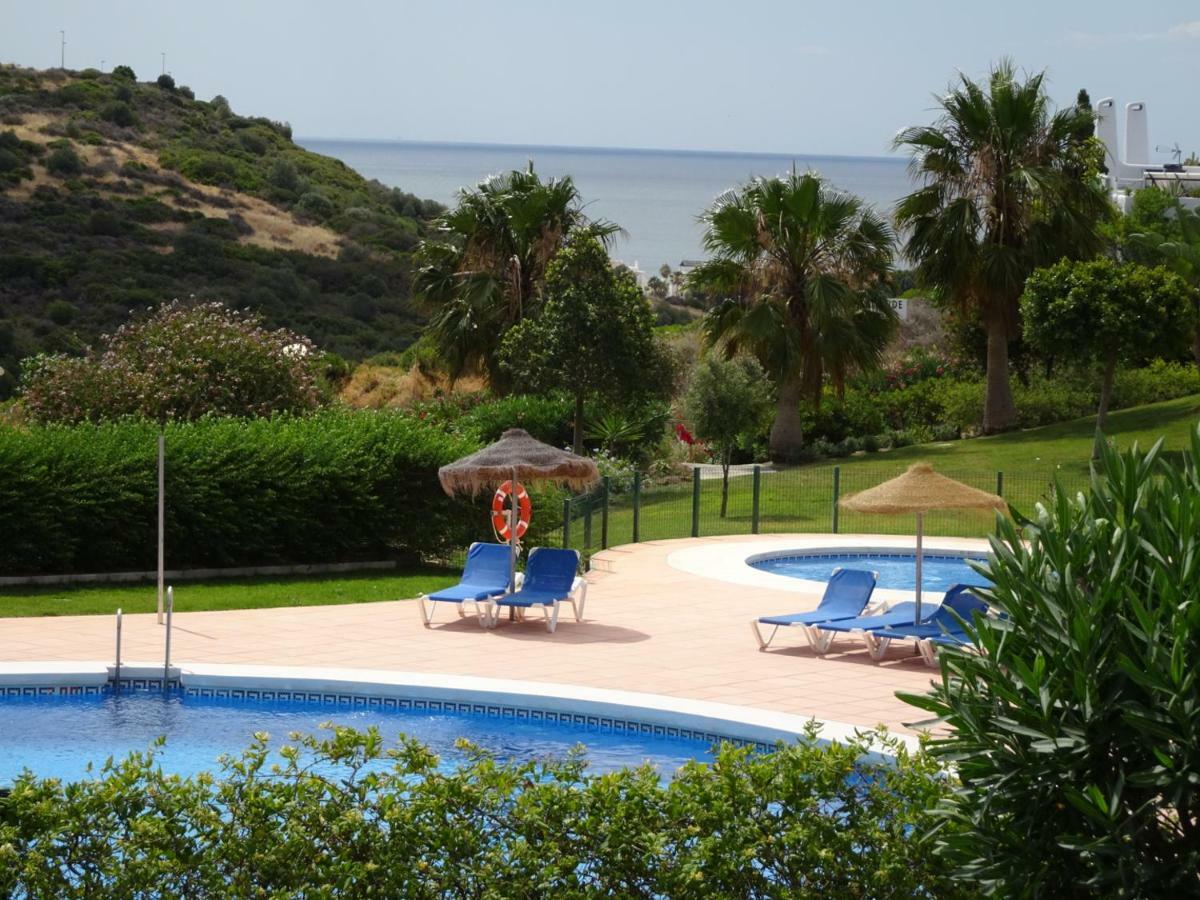 Casares Appart 2 Ch Dans Parc Tropical Avec Vue Sur Mer, Montagne Et Piscine Appartement Buitenkant foto